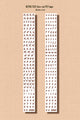 Retro Text Transparent Tape
