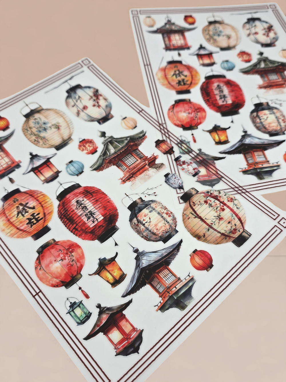 Lanterns Sticker Sheet