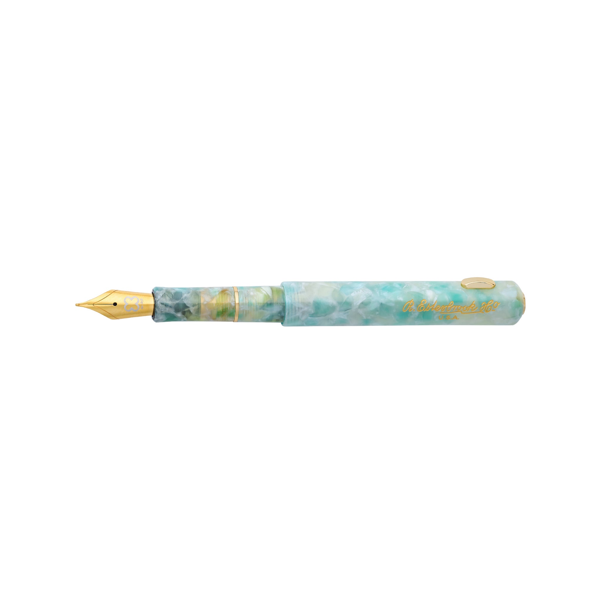 Esterbrook Niblet Fountain Pen - Sea Glass - seaglass-1