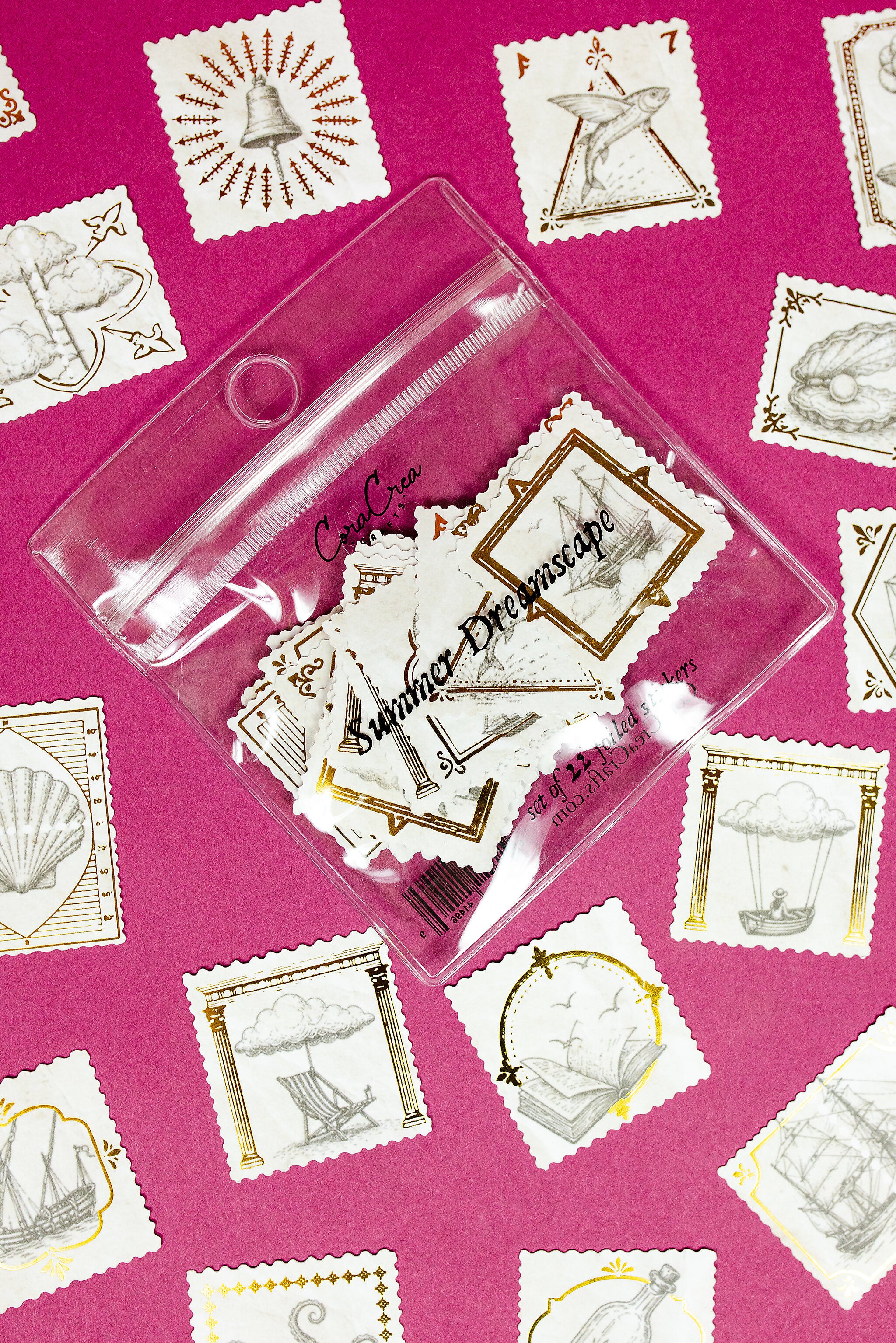 Summer Dreamscape Foiled Sticker Pack