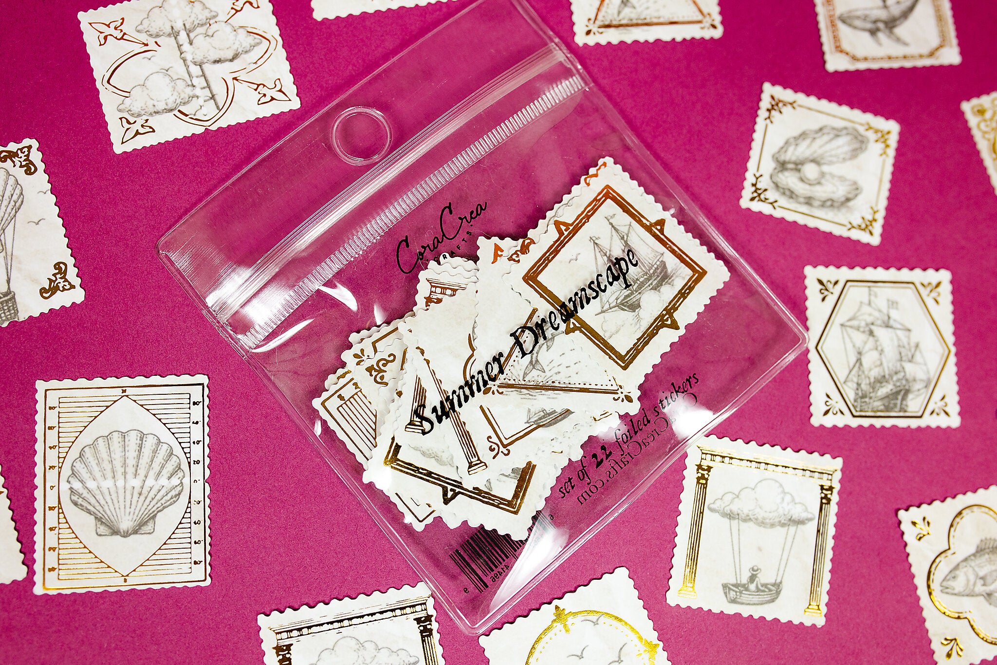 Summer Dreamscape Foiled Sticker Pack