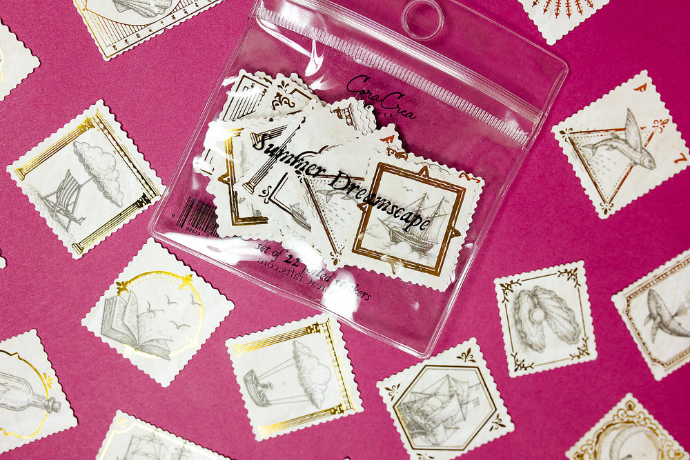Summer Dreamscape Foiled Sticker Pack