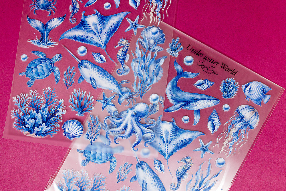 Underwater World Sticker Sheet