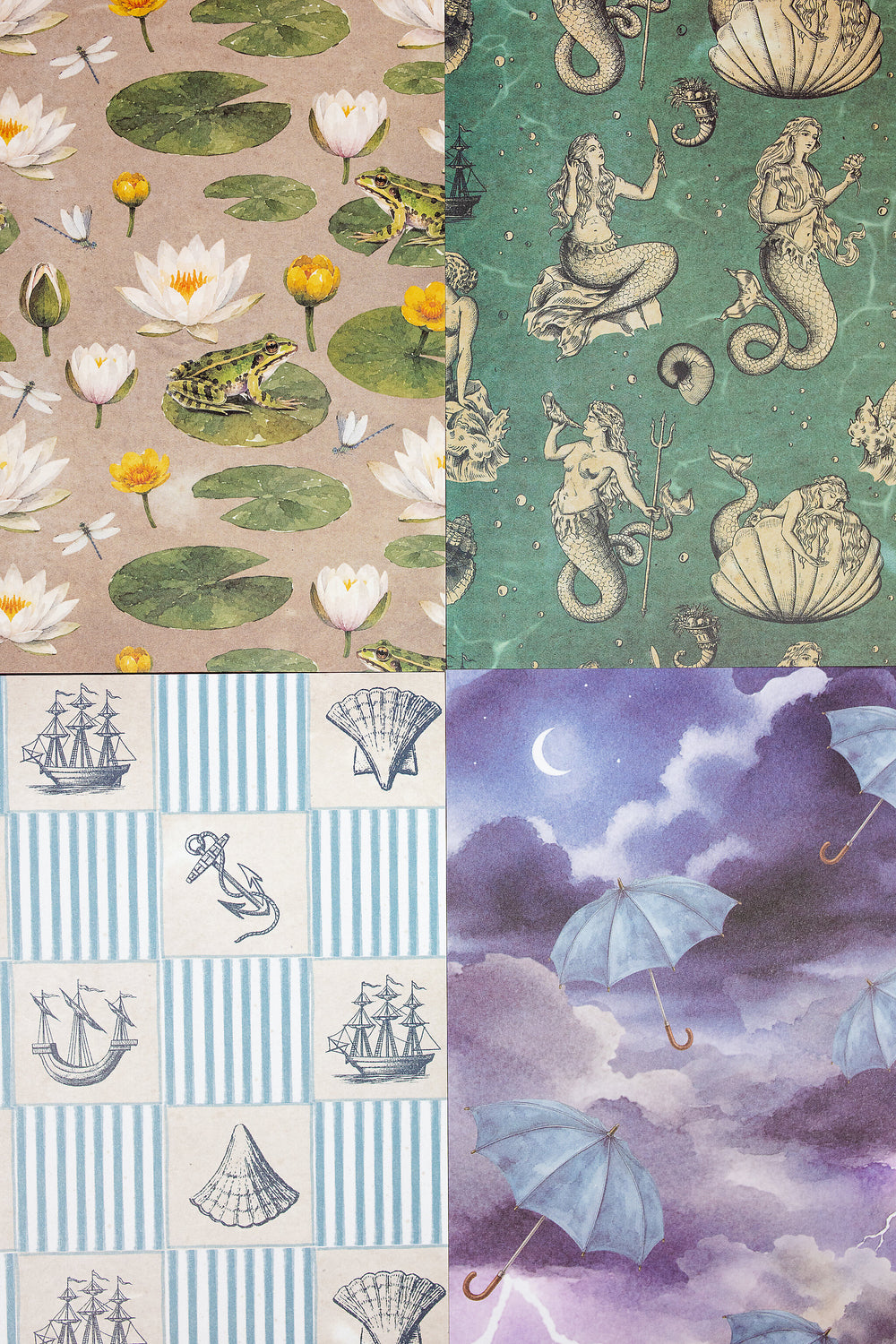 Summer Pattern Paper Set