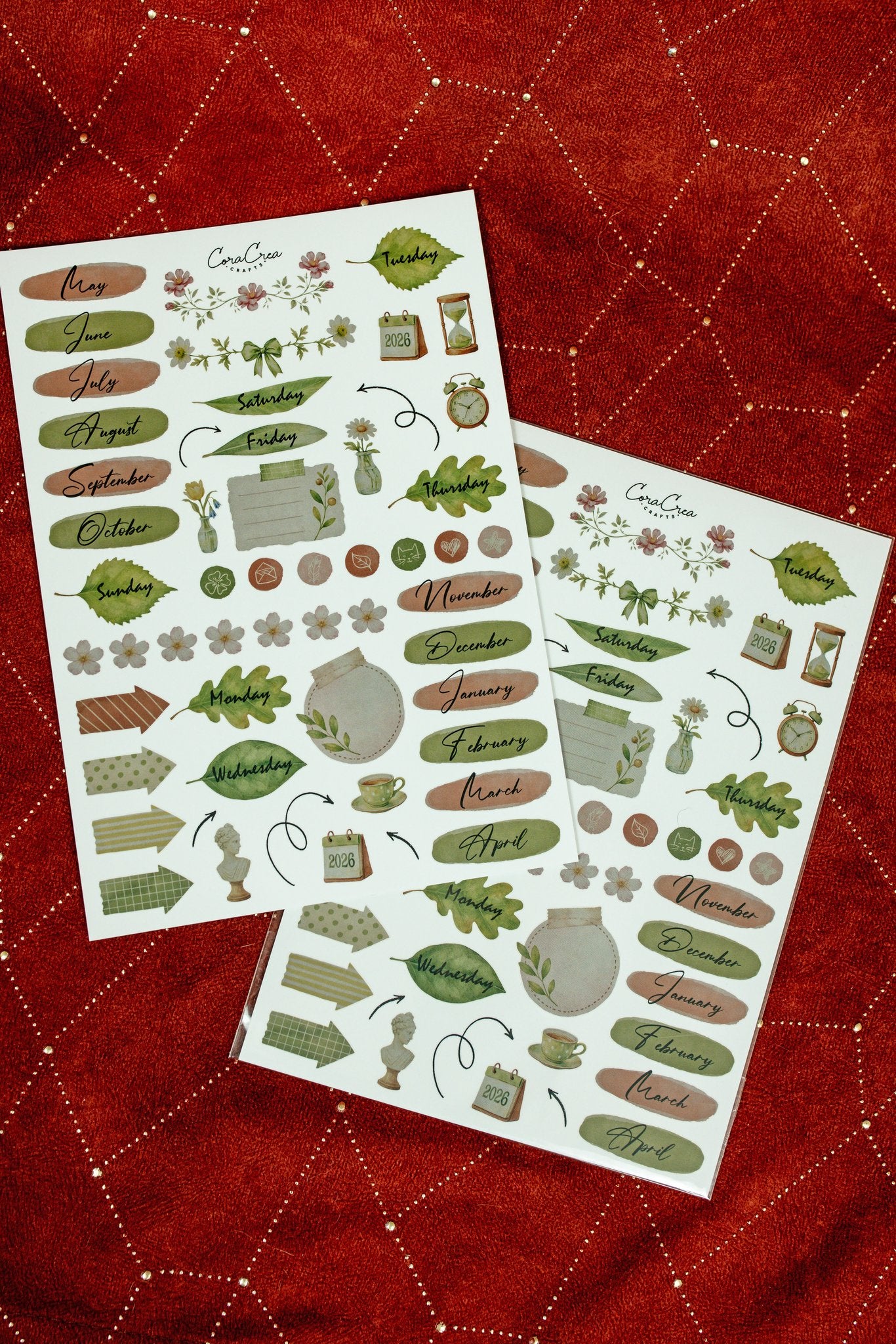 Planner Stickers Sticker Sheet
