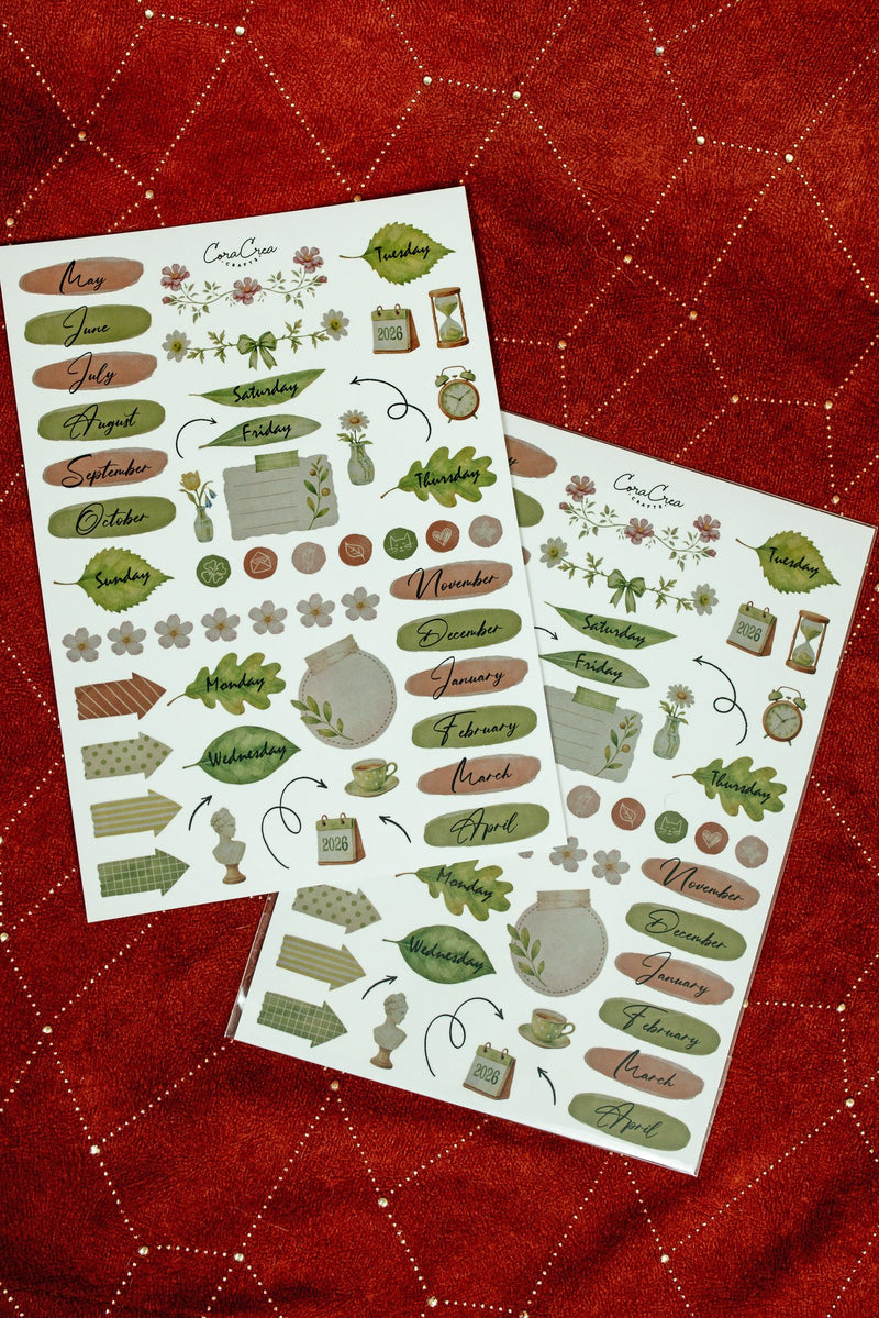 Planner Stickers Sticker Sheet