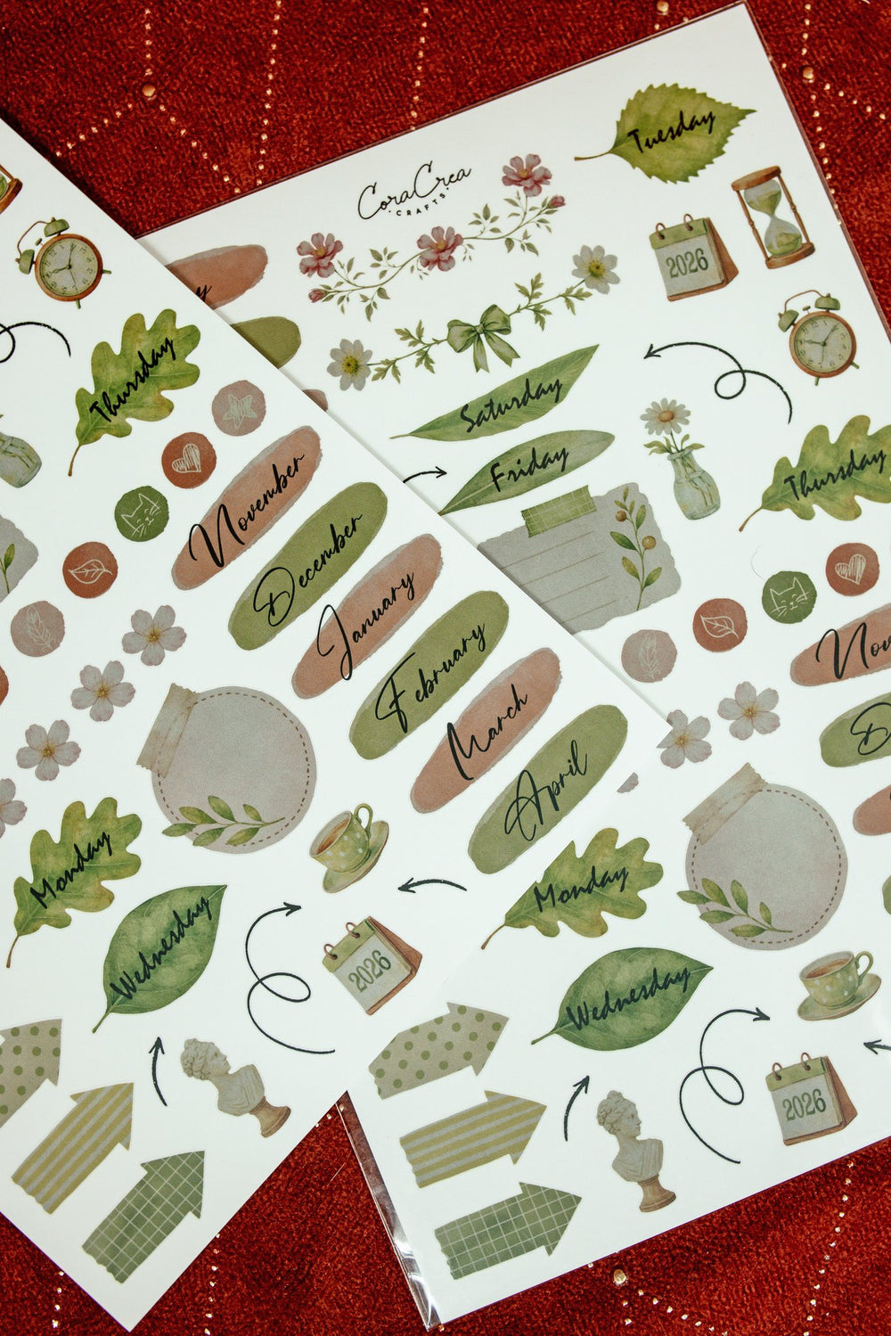 Planner Stickers Sticker Sheet