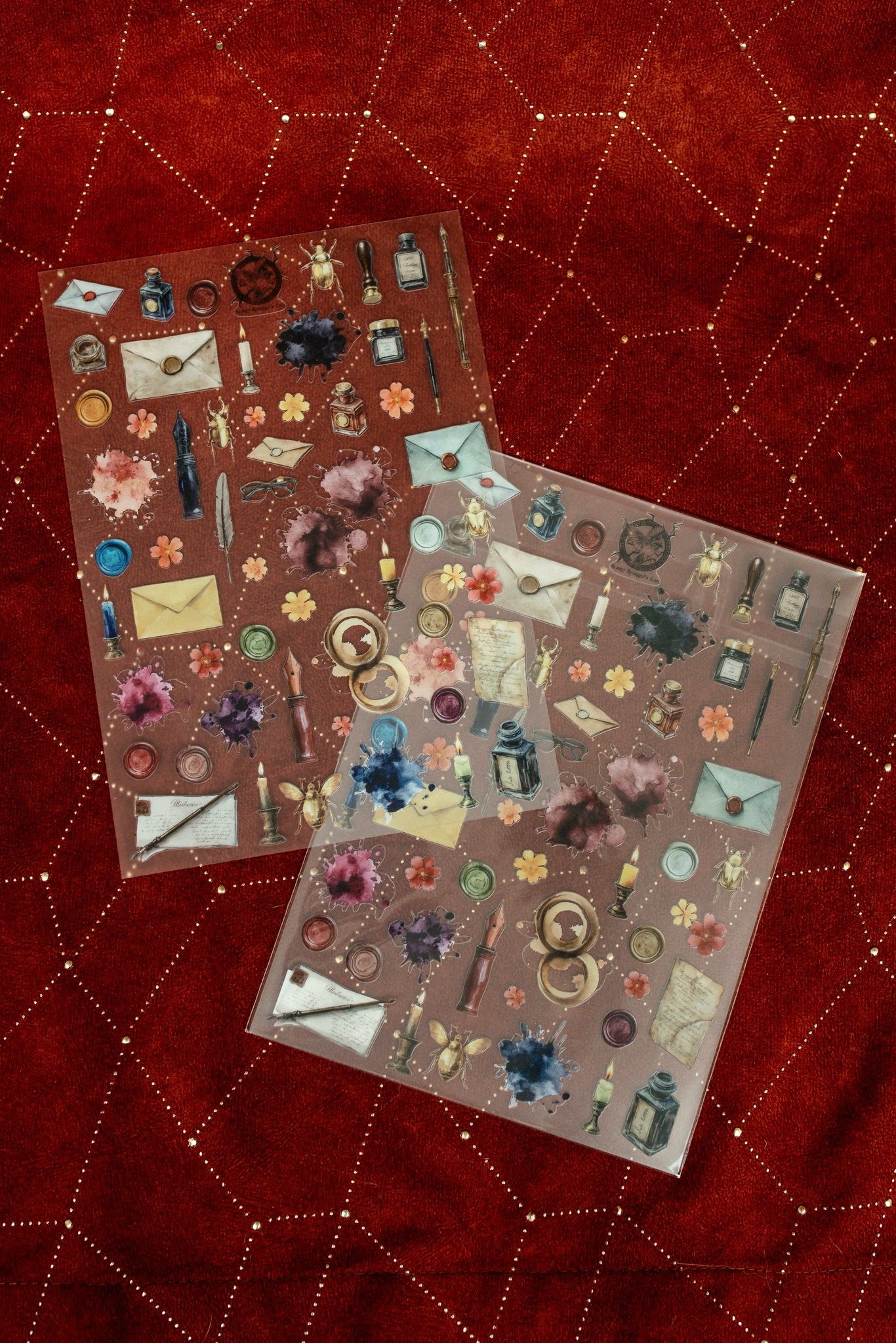 Mini Stationery Sticker Sheet