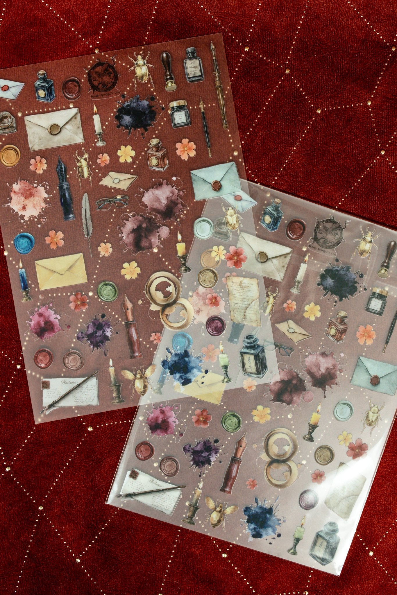 Mini Stationery Sticker Sheet
