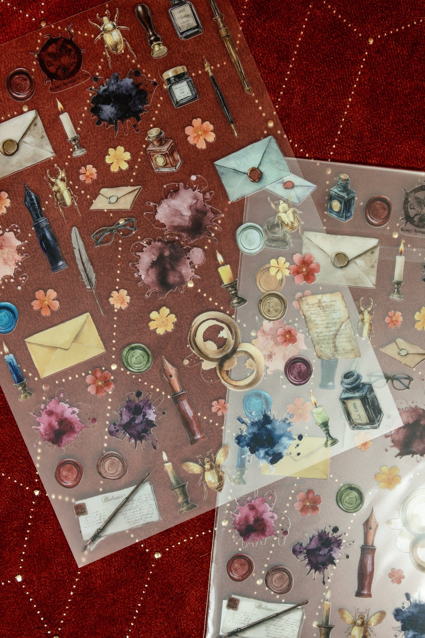 Mini Stationery Sticker Sheet