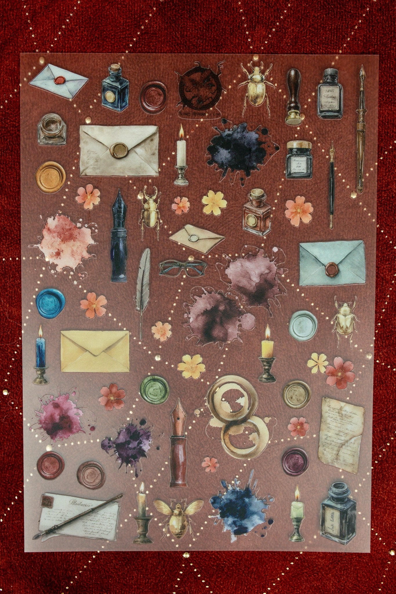 Mini Stationery Sticker Sheet