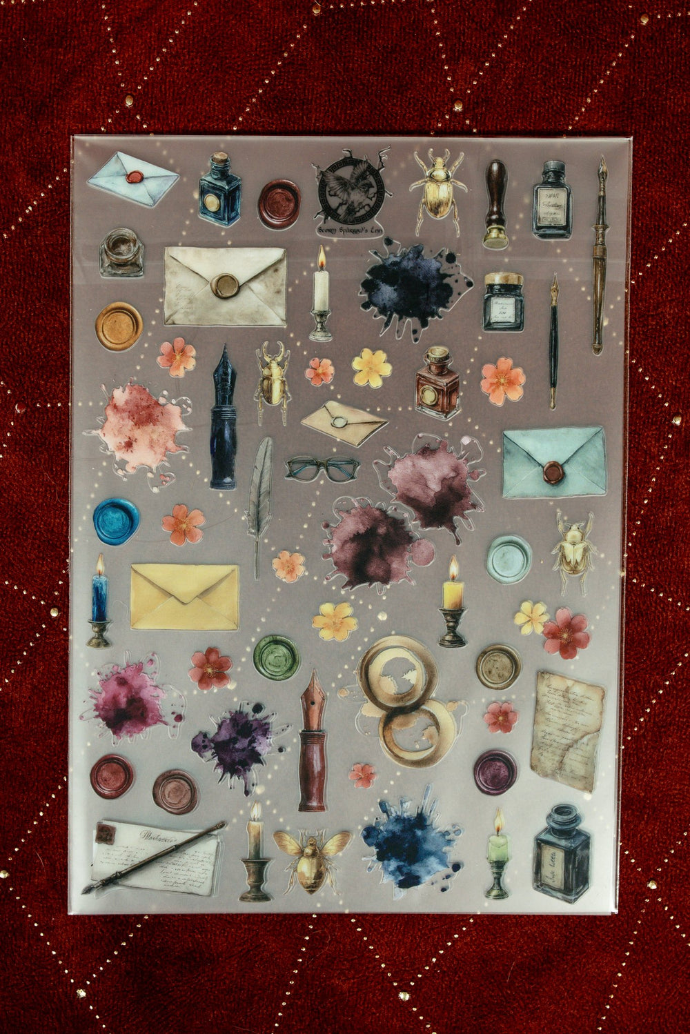Mini Stationery Sticker Sheet