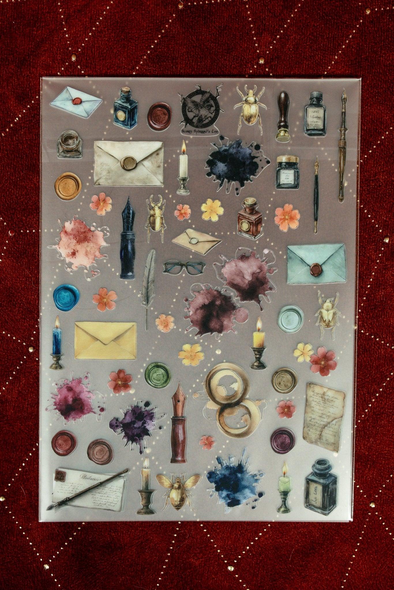 Mini Stationery Sticker Sheet