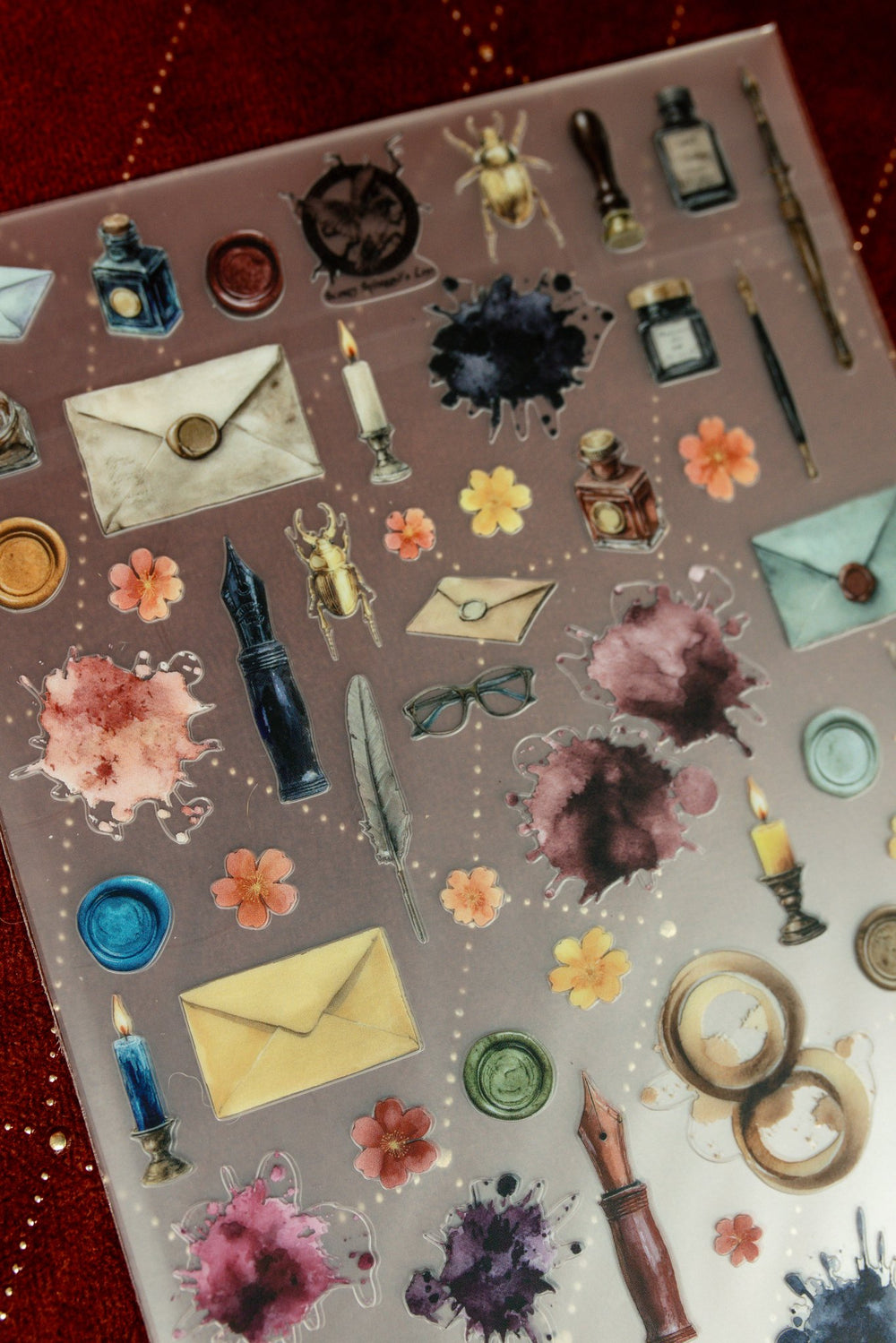 Mini Stationery Sticker Sheet