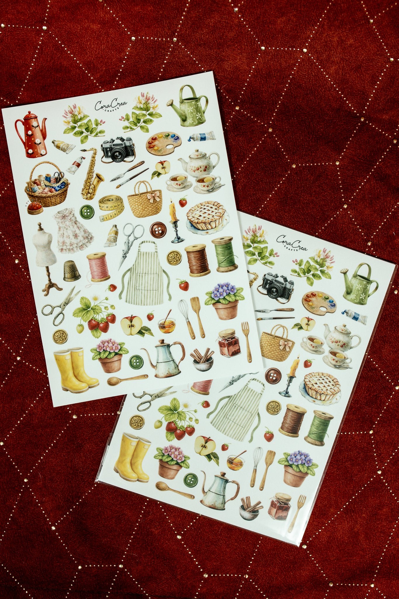 Spring Hobbies Sticker Sheet