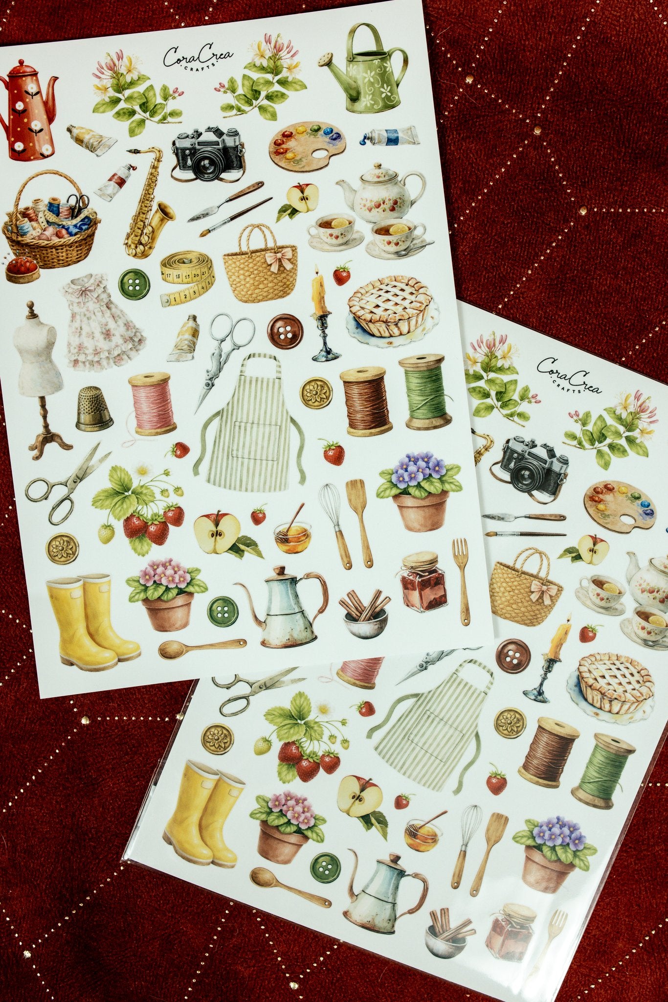 Spring Hobbies Sticker Sheet