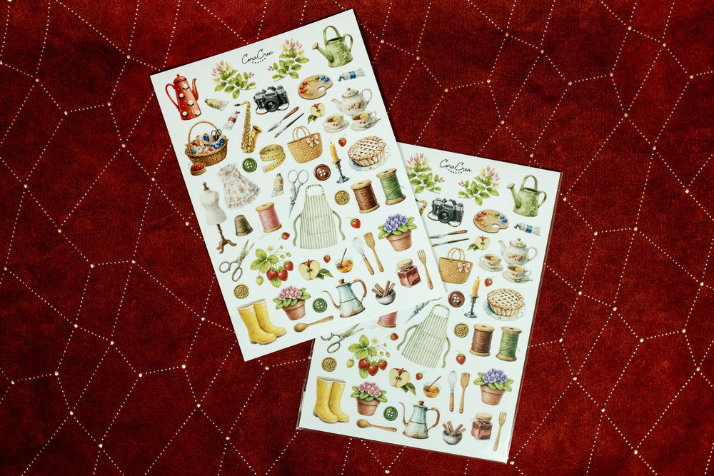Spring Hobbies Sticker Sheet