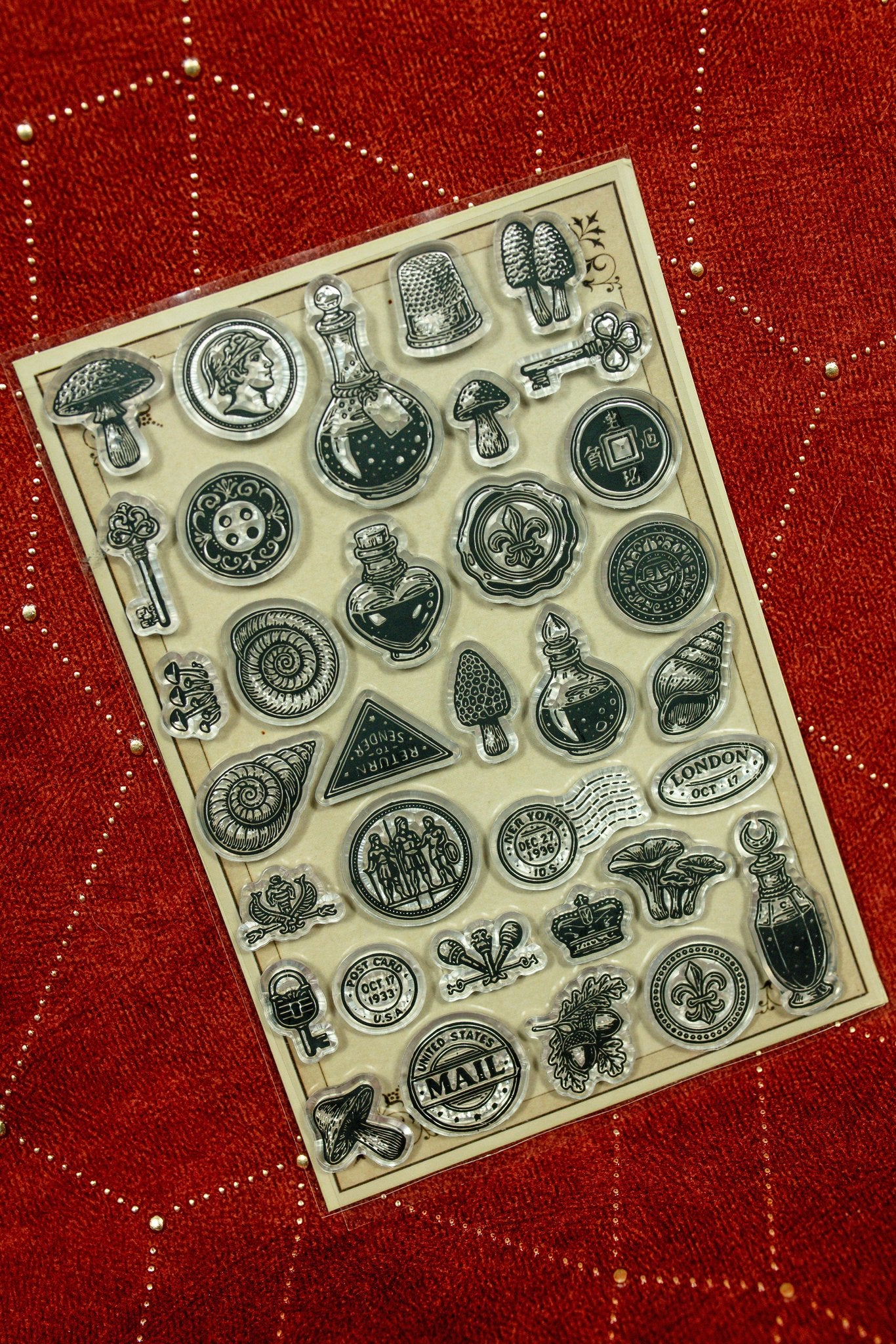 Tiny Elements Clear Stamps