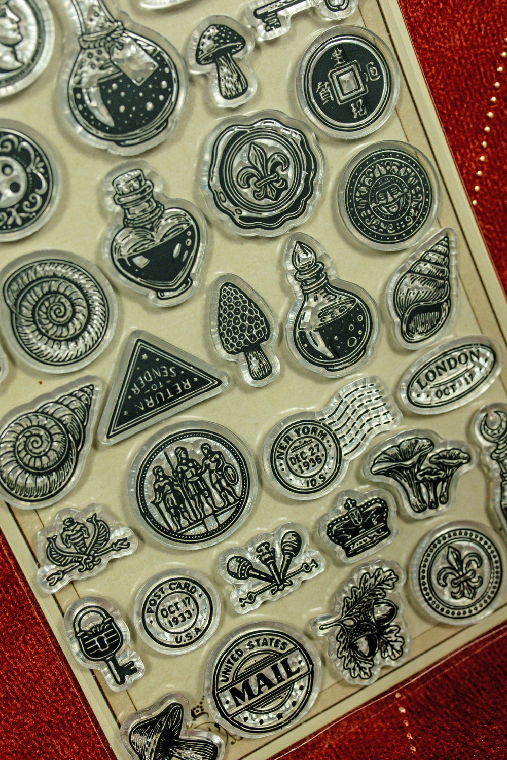 Tiny Elements Clear Stamps