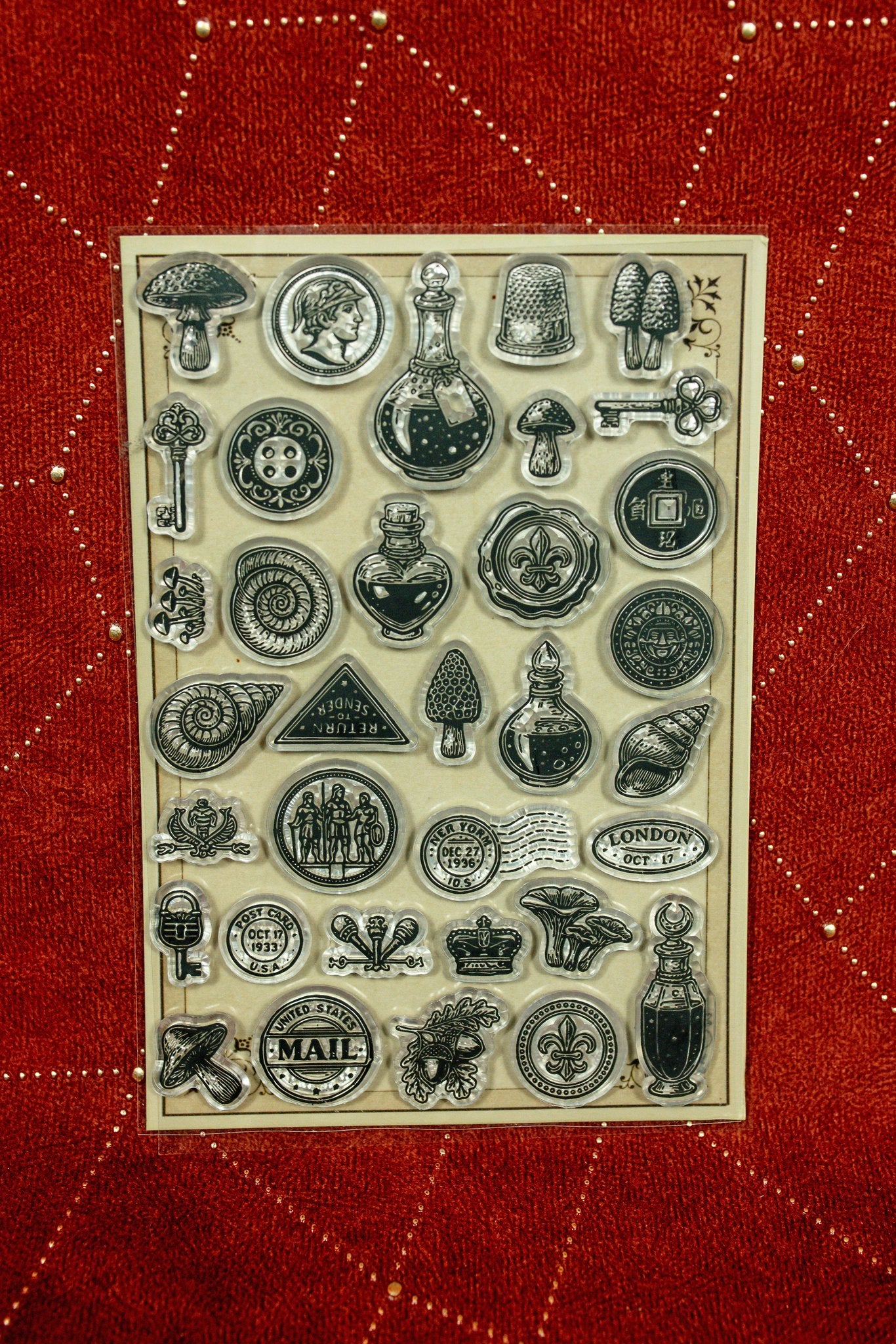 Tiny Elements Clear Stamps