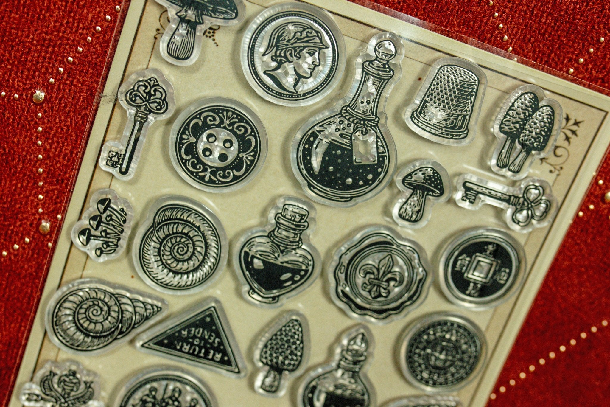 Tiny Elements Clear Stamps