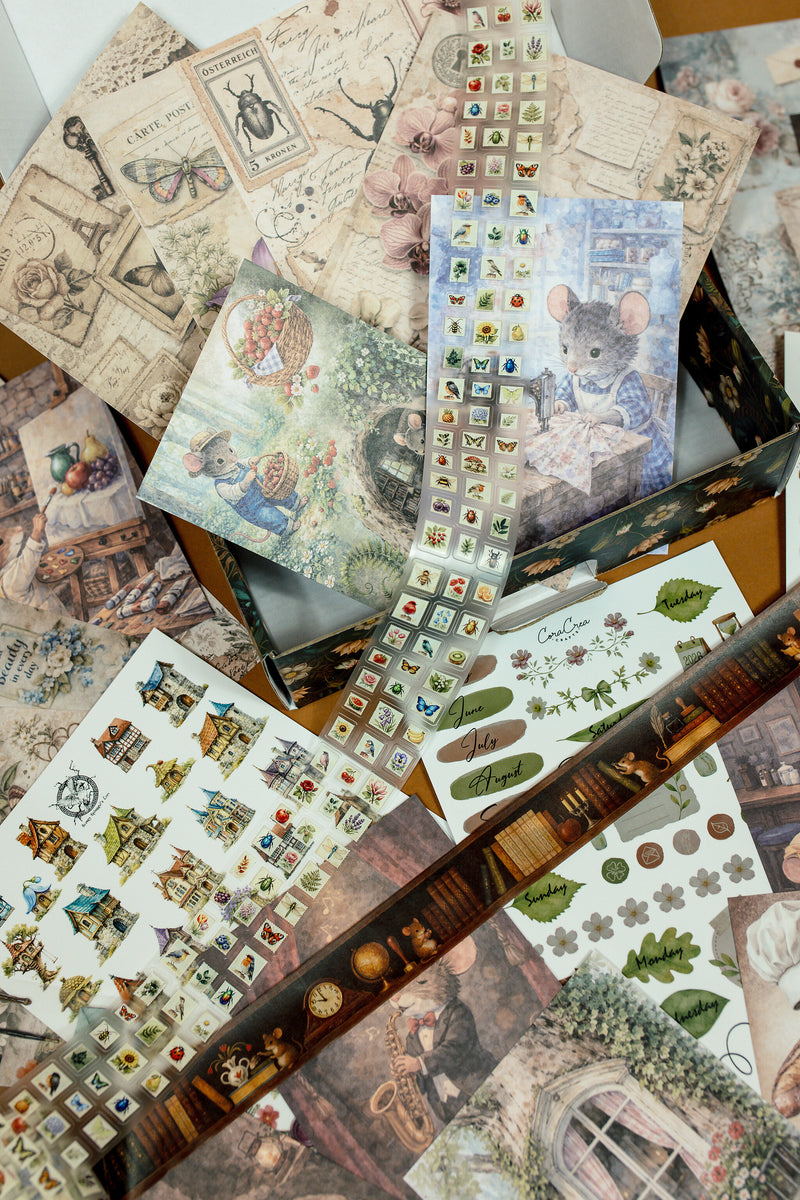 Vintage Craft Box — Bundles & Boxes | CoraCreaCrafts