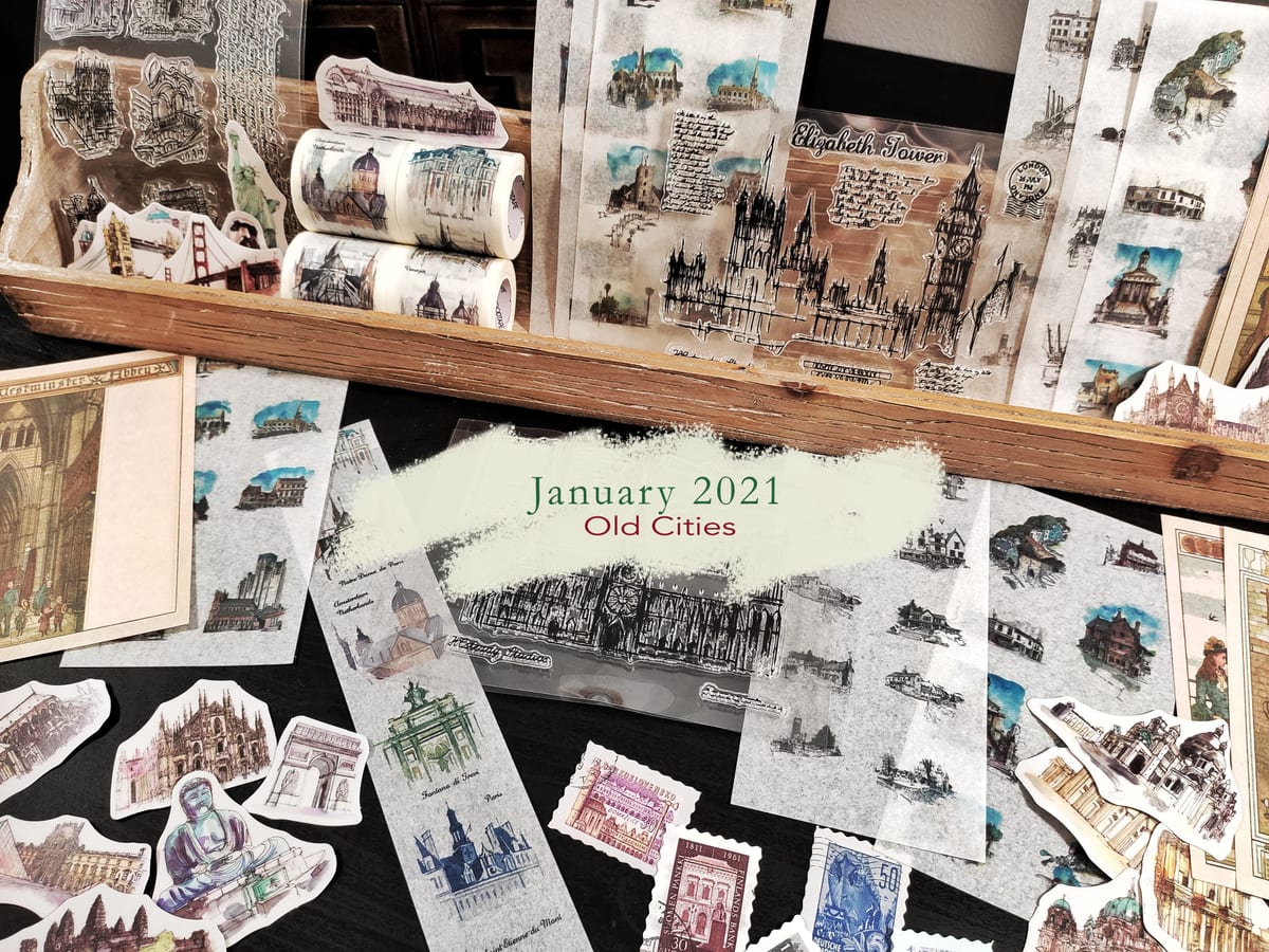 Old Cities - January 2021 subscription box image 2