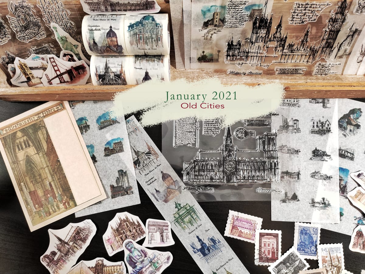 Old Cities - January 2021 subscription box image 3