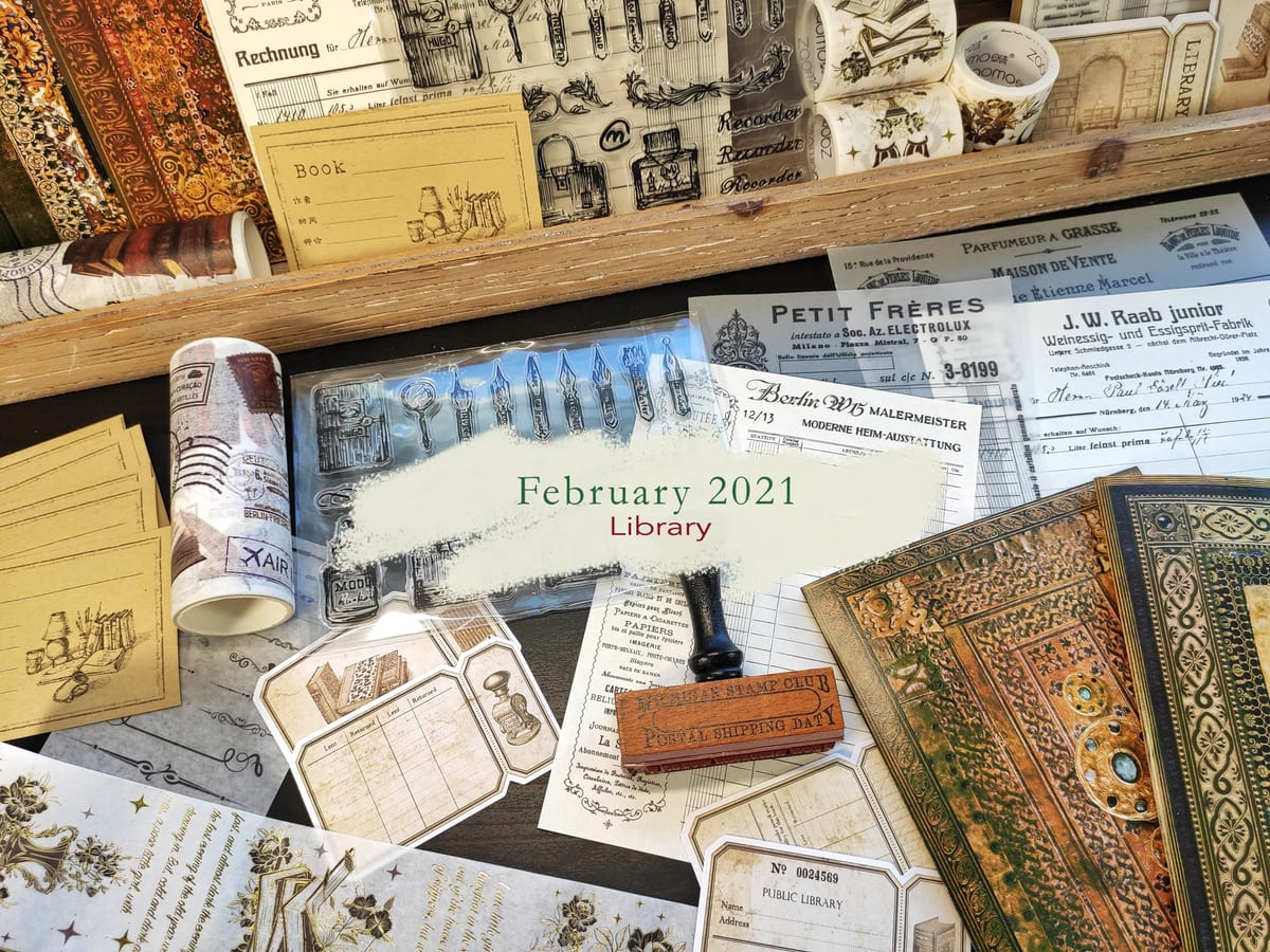 Books & Letters - February 2021 subscription box image 1