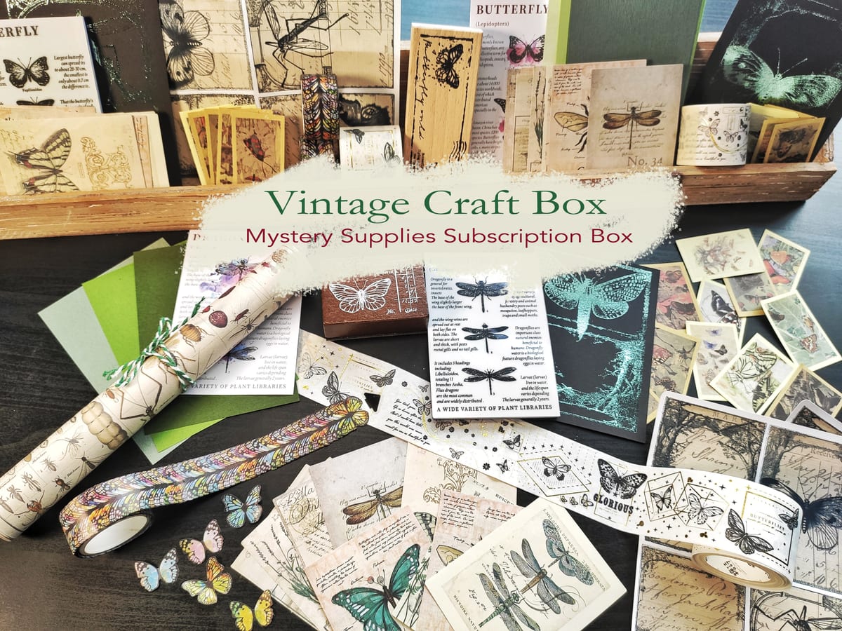 Butterflies - March 2021 subscription box image 1