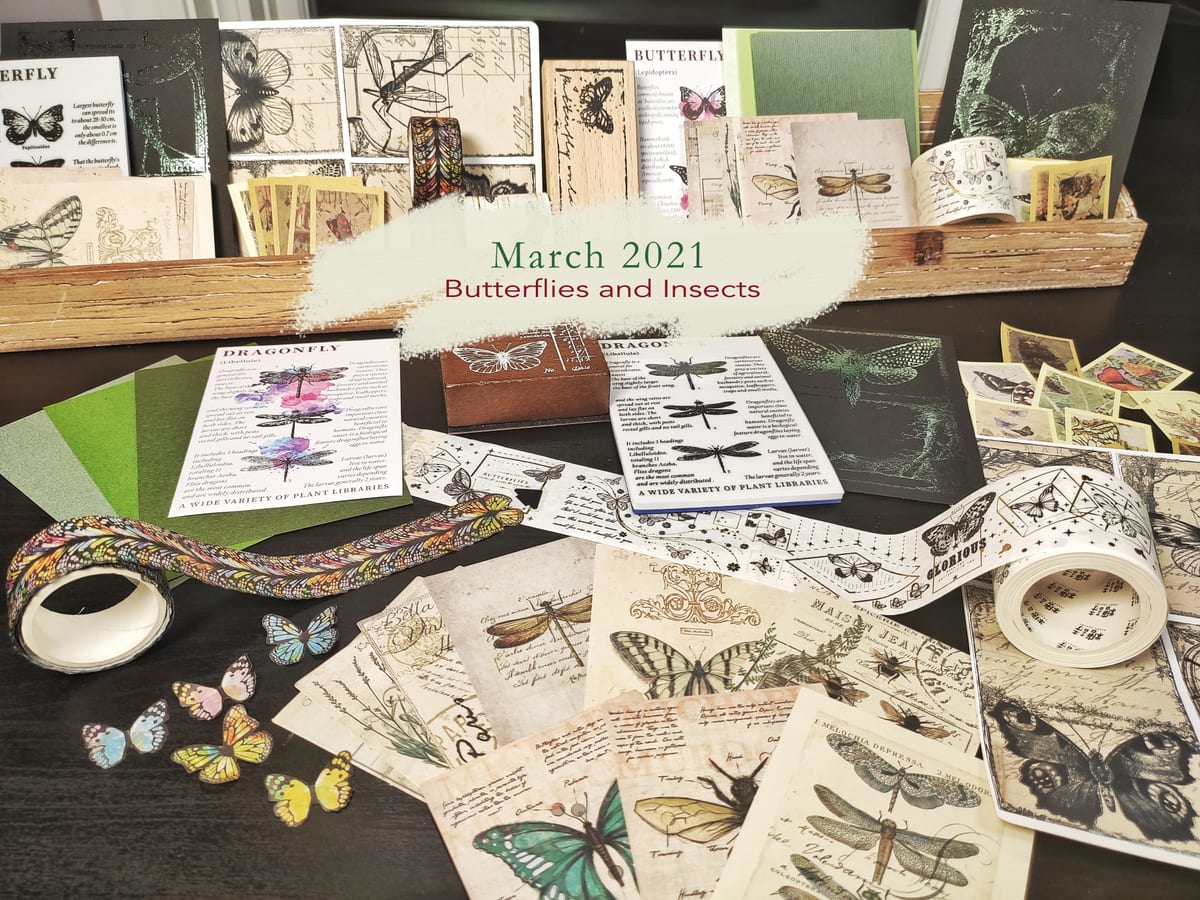 Butterflies - March 2021 subscription box image 2