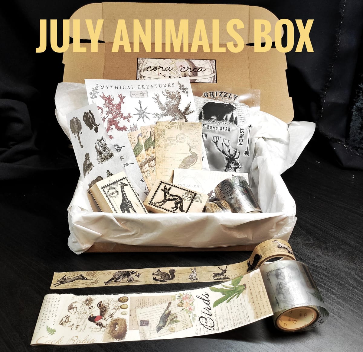 Animals - July 2021 subscription box image 1