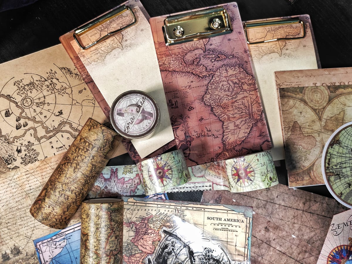 Old Maps - August 2021 subscription box image 1
