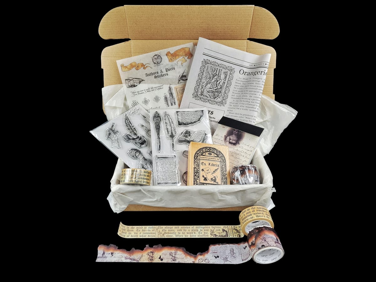 Writers & Poets - December 2022 subscription box image 2