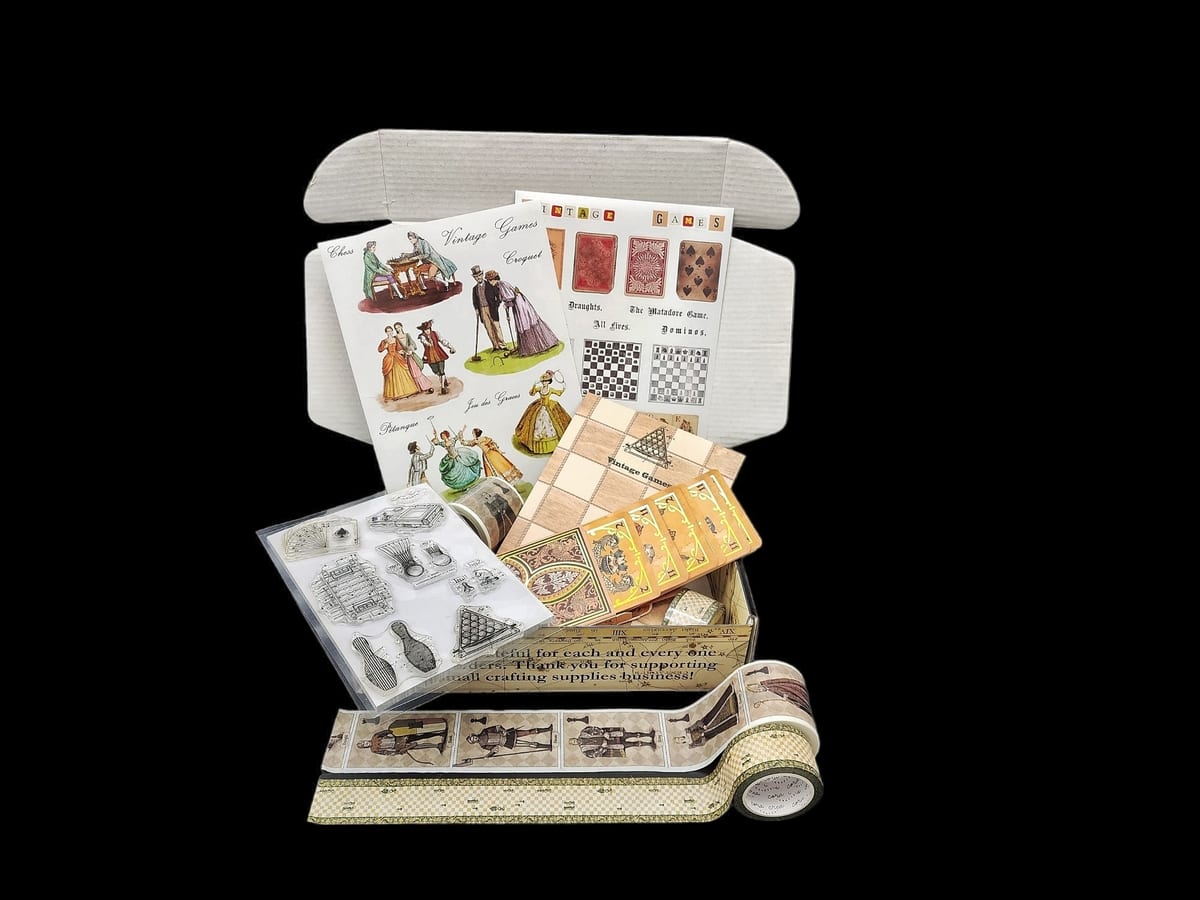 Vintage Games - August 2023 subscription box image 1
