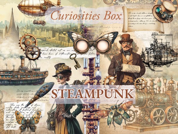 Steampunk - March April 2025 subscription box image 1
